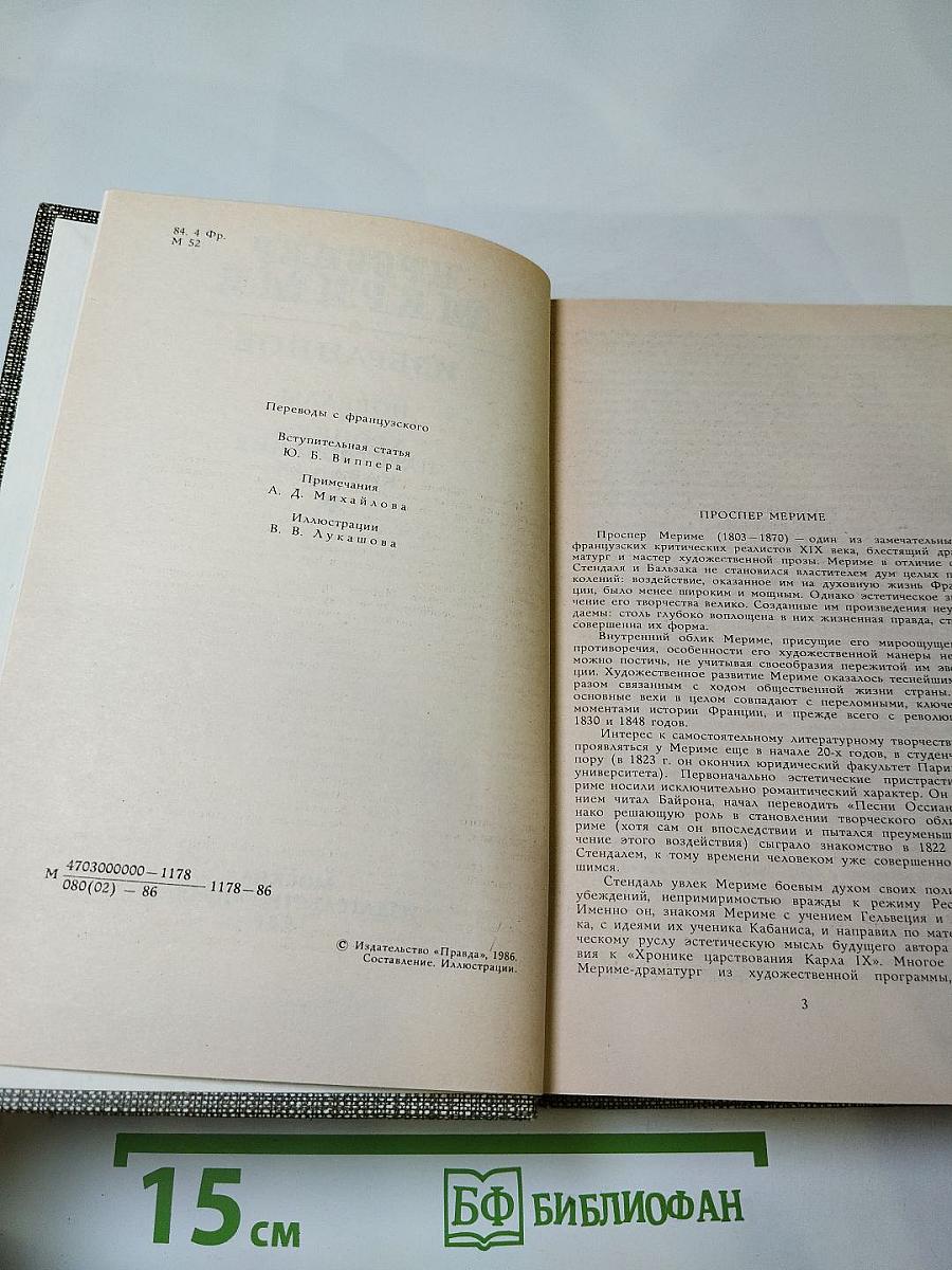 Избранное. Новеллы. Хроника царствования Карла IX