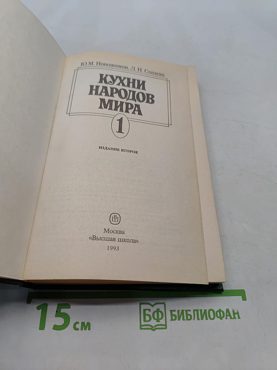 Кухни народов мира. Часть 1