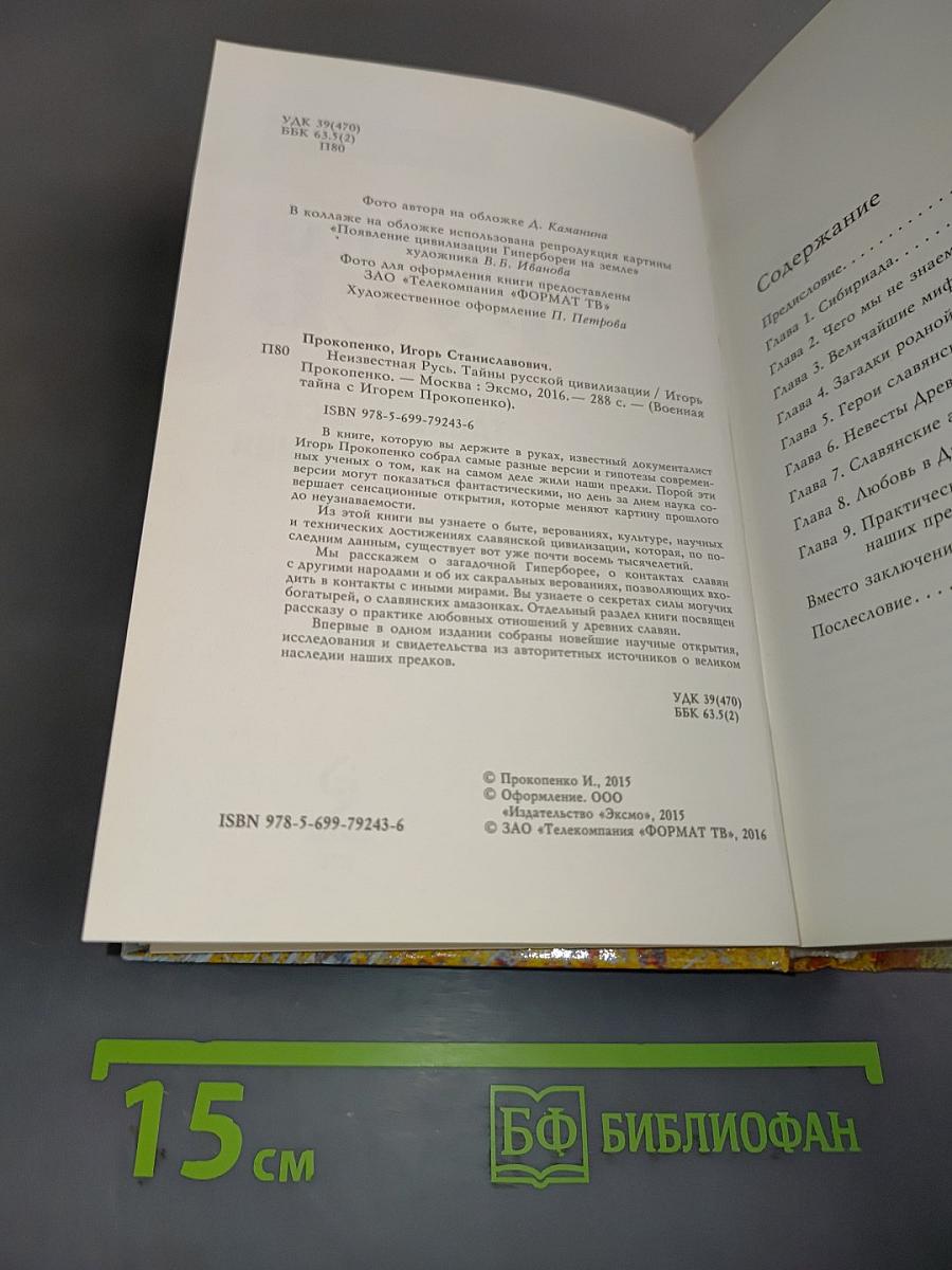 Неизвестная Русь. Тайны русской цивилизации