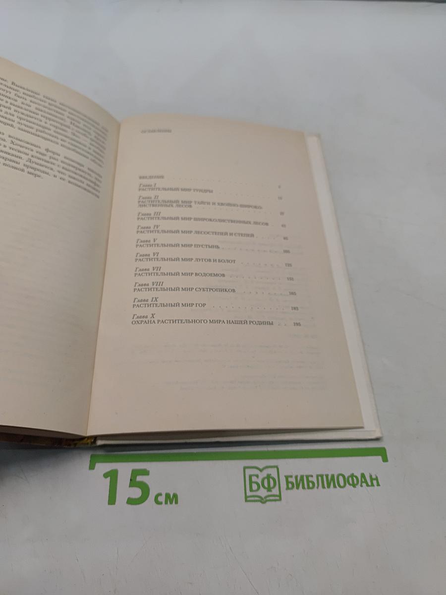 Растительный мир нашей Родины
