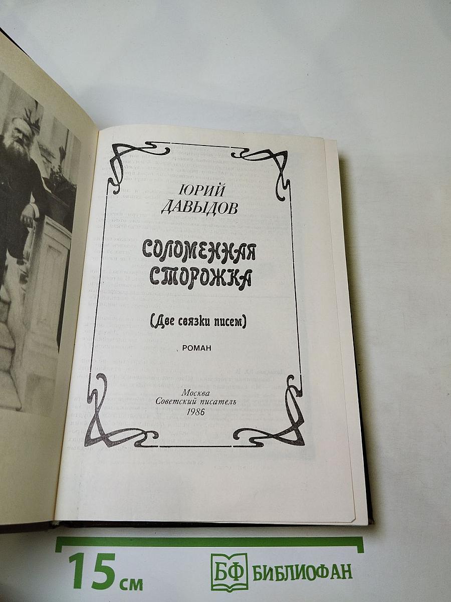 Соломенная сторожка (Две связки писем)