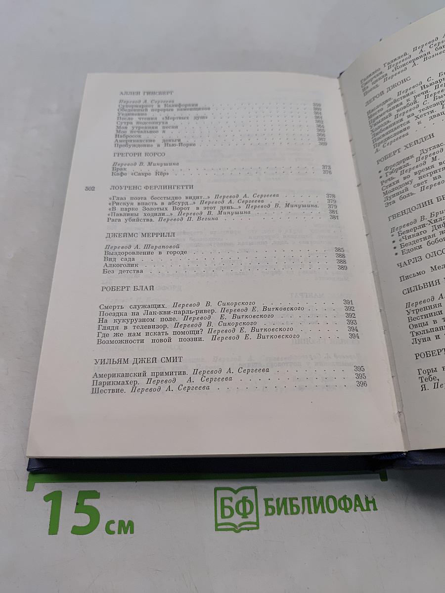 Современная американская поэзия