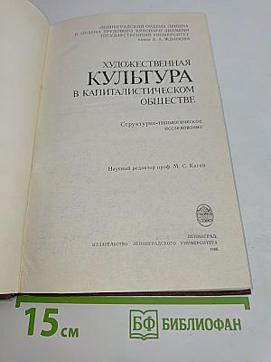 Художественная культура в капиталистическом обществе
