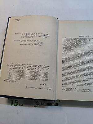 Новые слова и значения. Словарь-справочник по материалам прессы и литературы 70-х годов