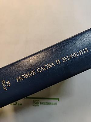 Новые слова и значения. Словарь-справочник по материалам прессы и литературы 70-х годов