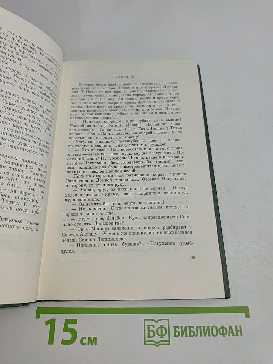 Собрание сочинений. Том шестой. Поднятая целина. Роман в двух книгах. Книга первая