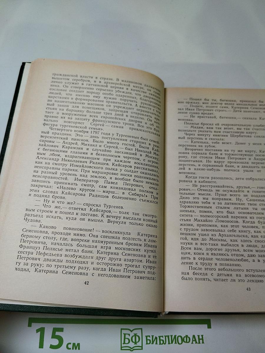 Повесть о братьях Тургеневых. Осуждение Паганини