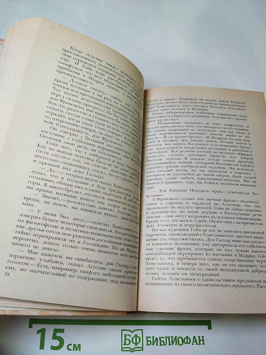 Гoйя, или Тяжкий путь познания