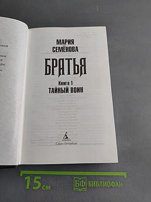 Братья. Книга 1. Тайный воин