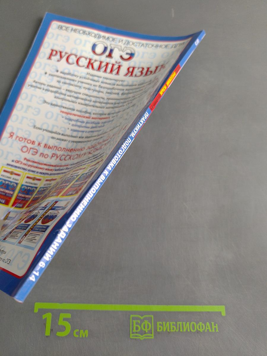 Русский язык. ОГЭ. Практикум. Подготовка к выполнению заданий 6-14
