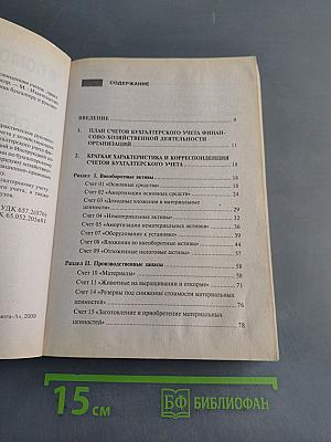 10 000 типовых проводок: план и корреспонденция счетов