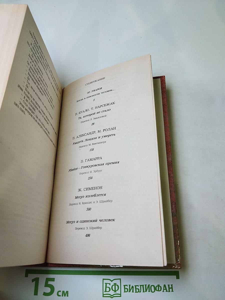 Современный французский детективный роман