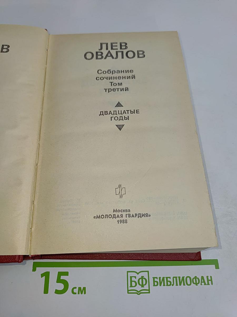 Двадцатые годы. Том третий