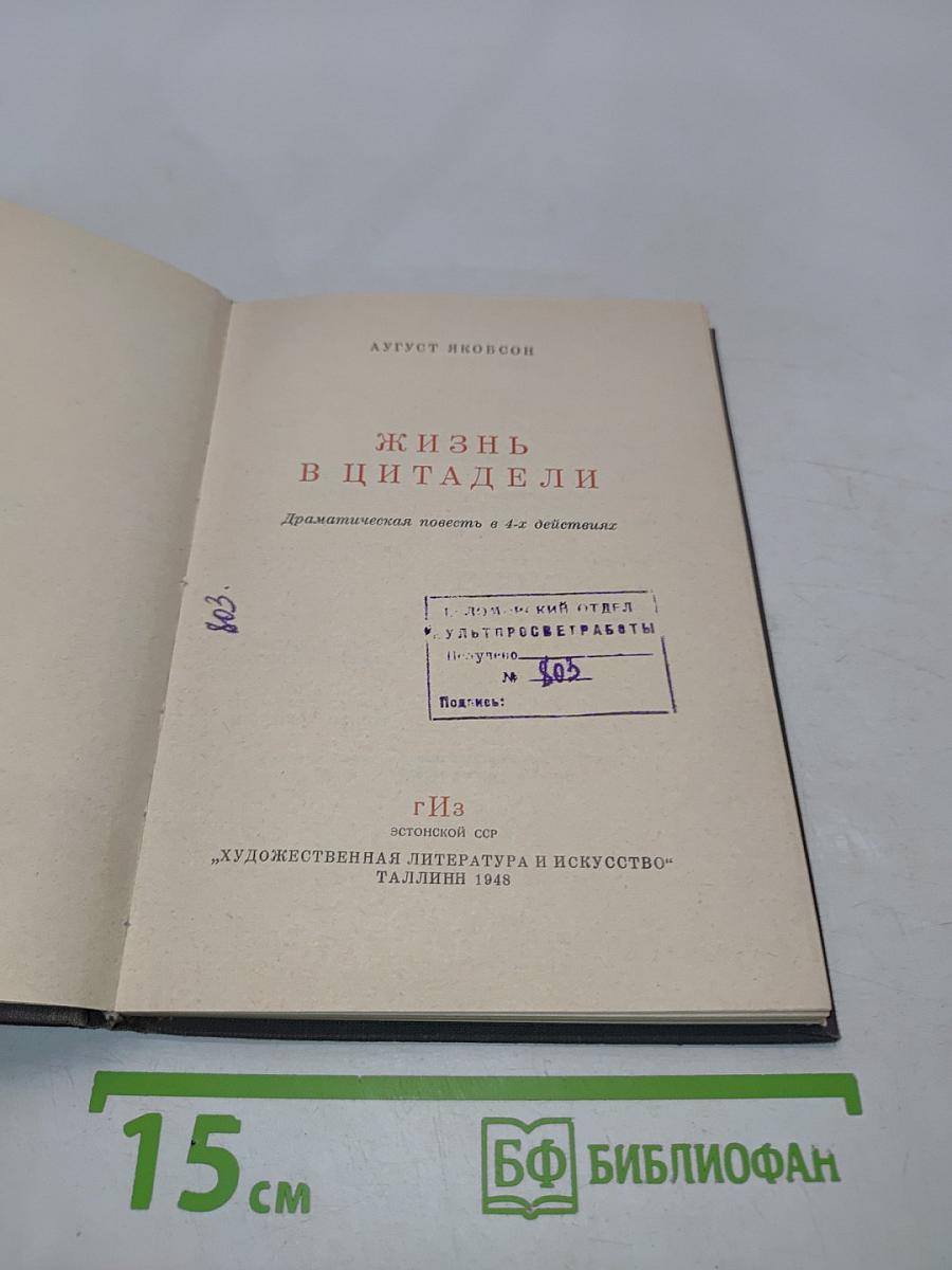 Жизнь в цитадели