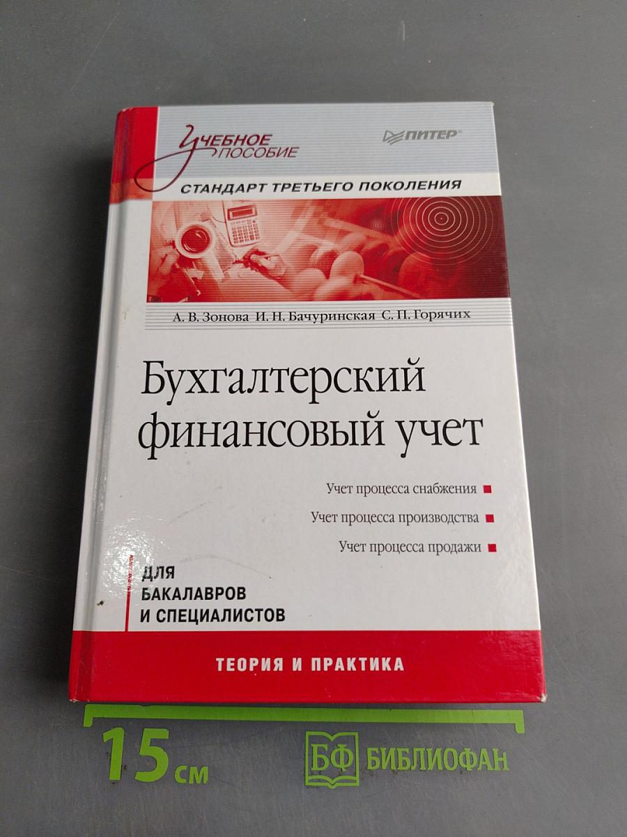 Бухгалтерский финансовый учет