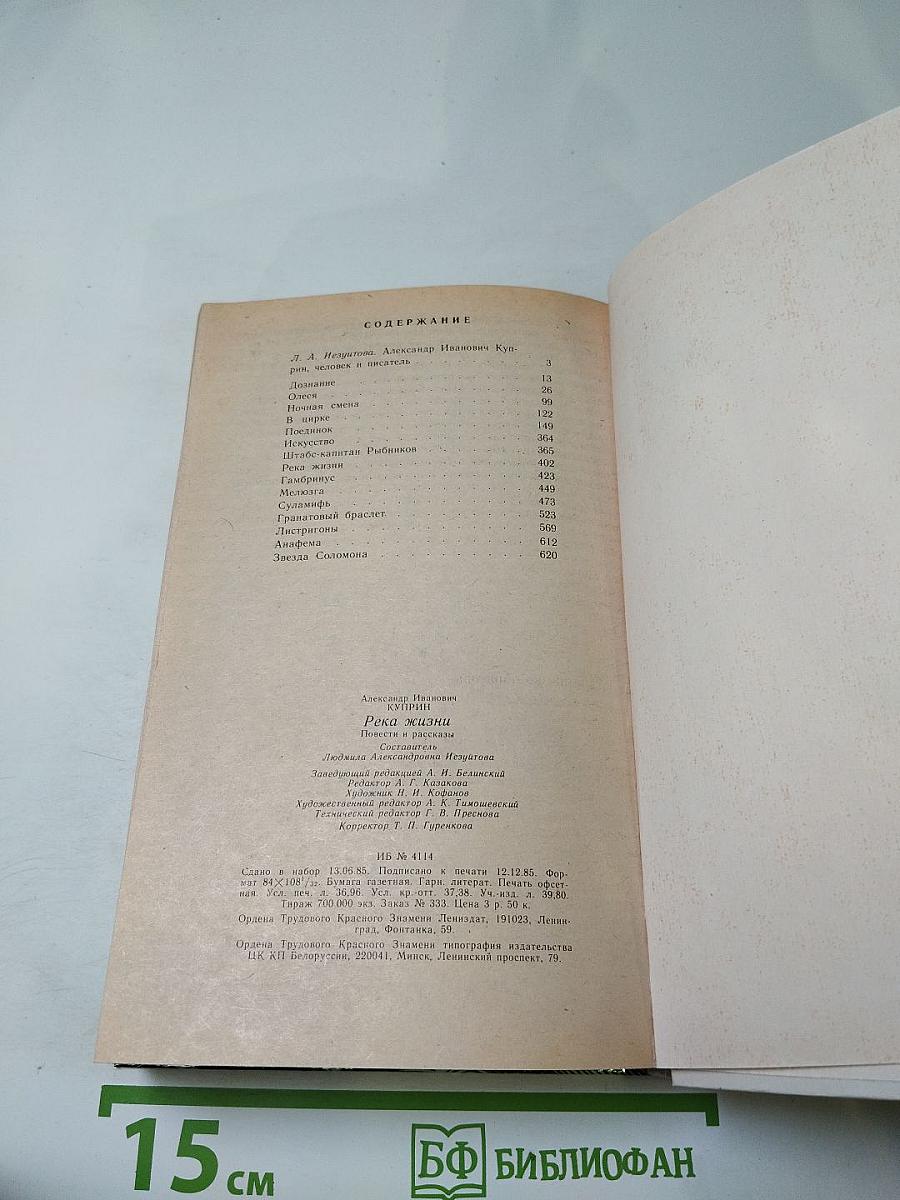 Река жизни. Повести и рассказы