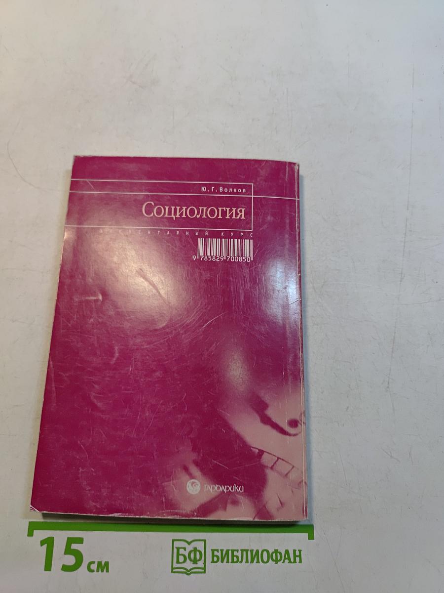 Социология. Элементарный курс