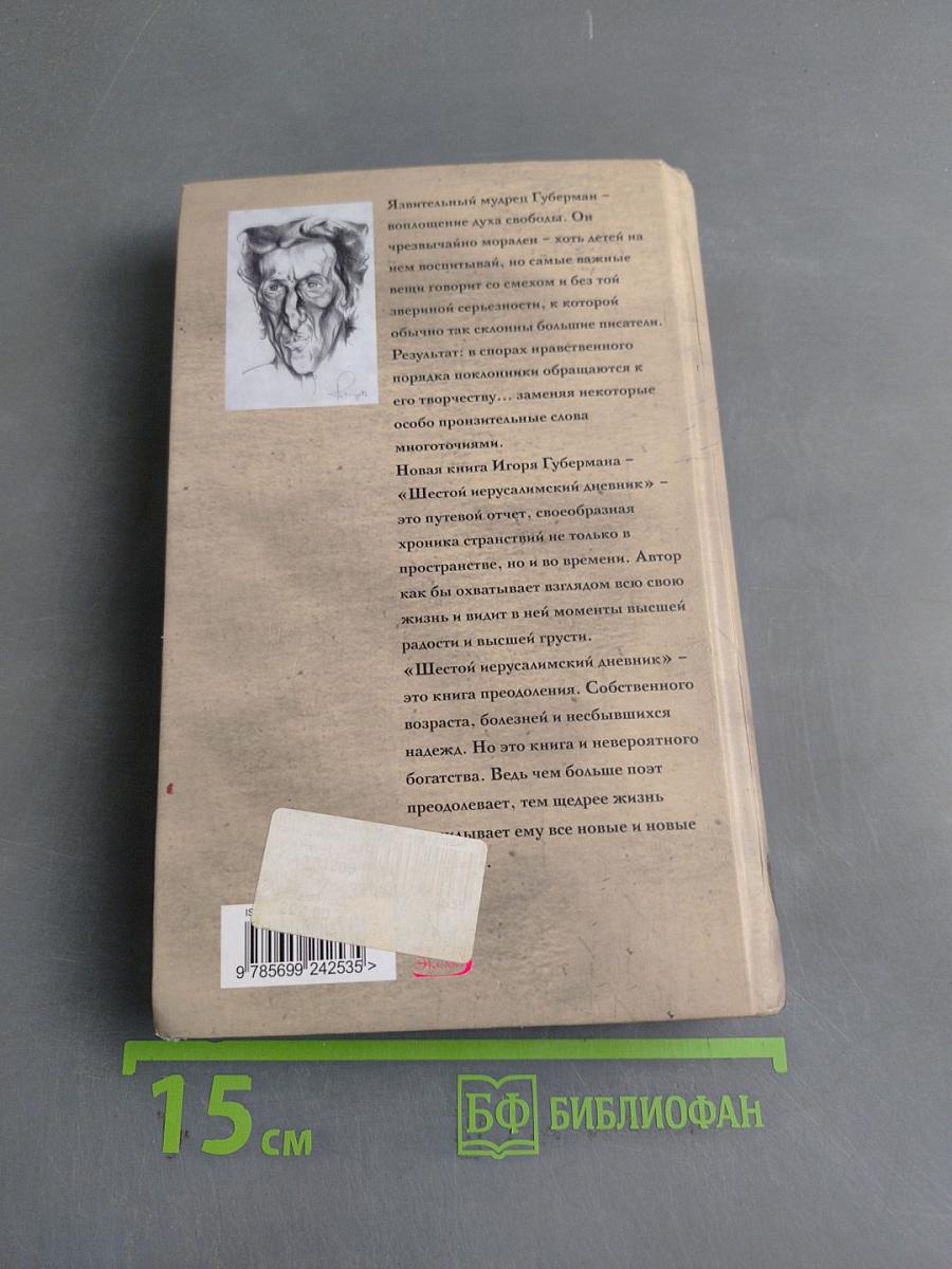 Шестой Иерусалимский дневник