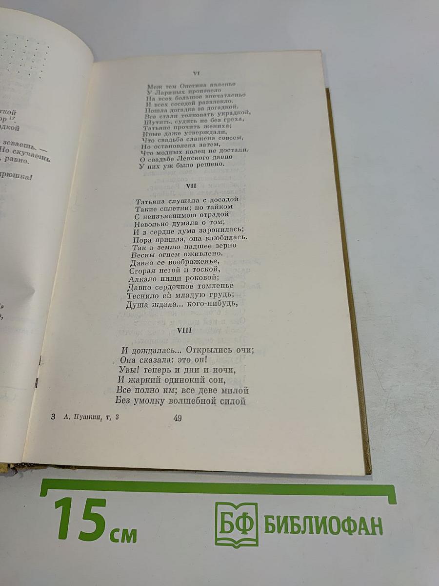 Сочинения в трех томах. Том III. Евгений Онегин. Романы и повести. Путешествие в Арзрум