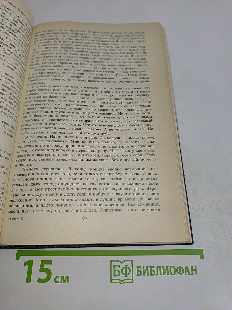 Голод. Мистерии. Пан. Виктория