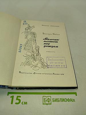 Мальчик пляшет под дождем