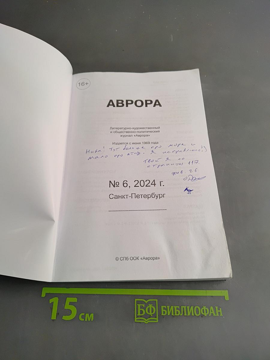 Аврора № 6, 2024 г.