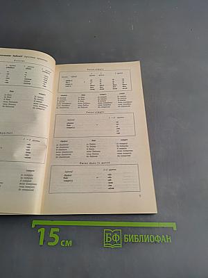 Справочник по спряжению французского глагола