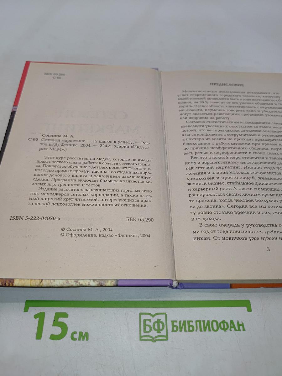 Сетевой маркетинг. 12 шагов к успеху