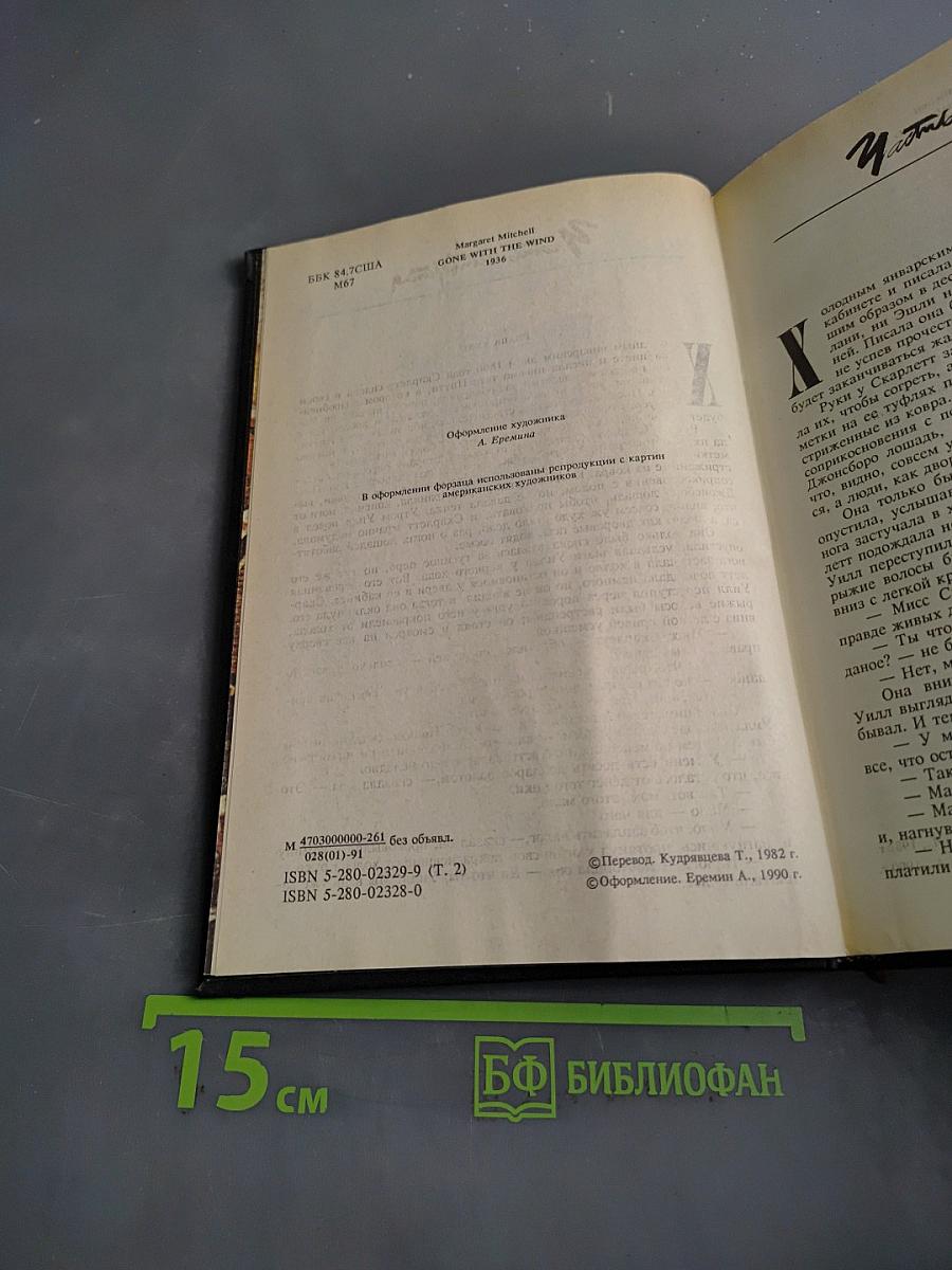 Унесенные ветром. Том второй