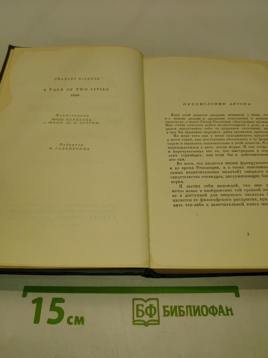 Собрание сочинений. Том двадцать второй. Повесть о двух городах