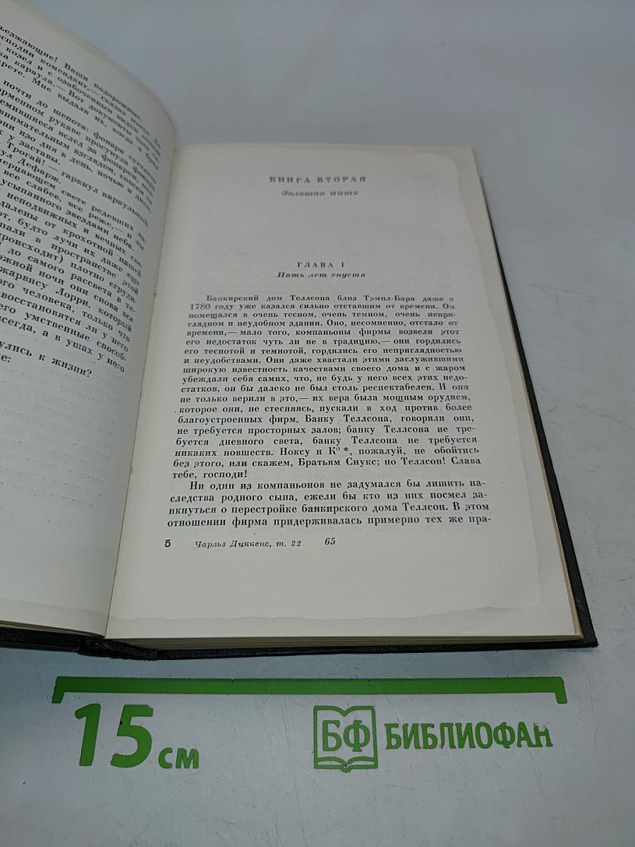 Собрание сочинений. Том двадцать второй. Повесть о двух городах