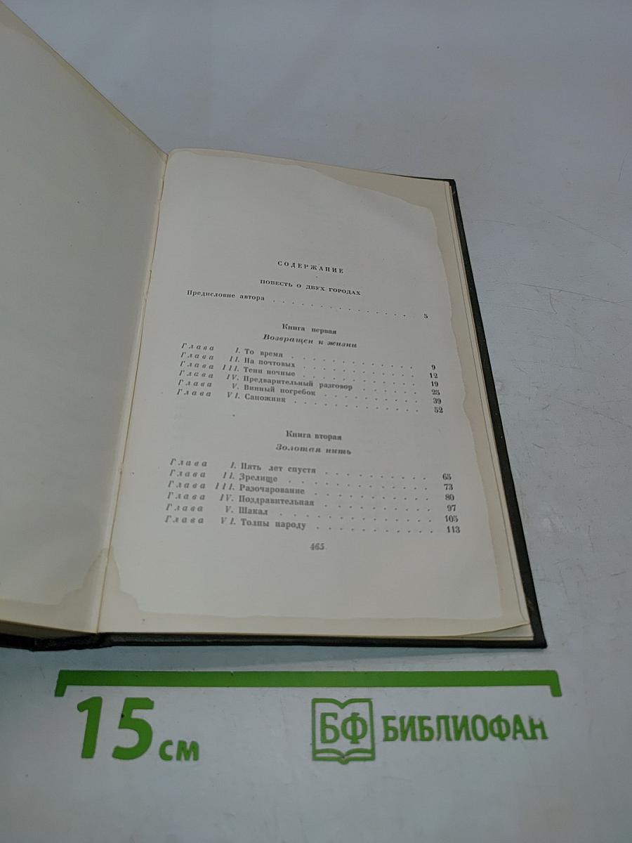 Собрание сочинений. Том двадцать второй. Повесть о двух городах