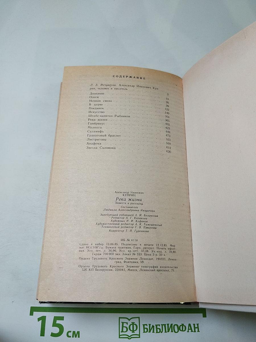 Река жизни. Повести и рассказы