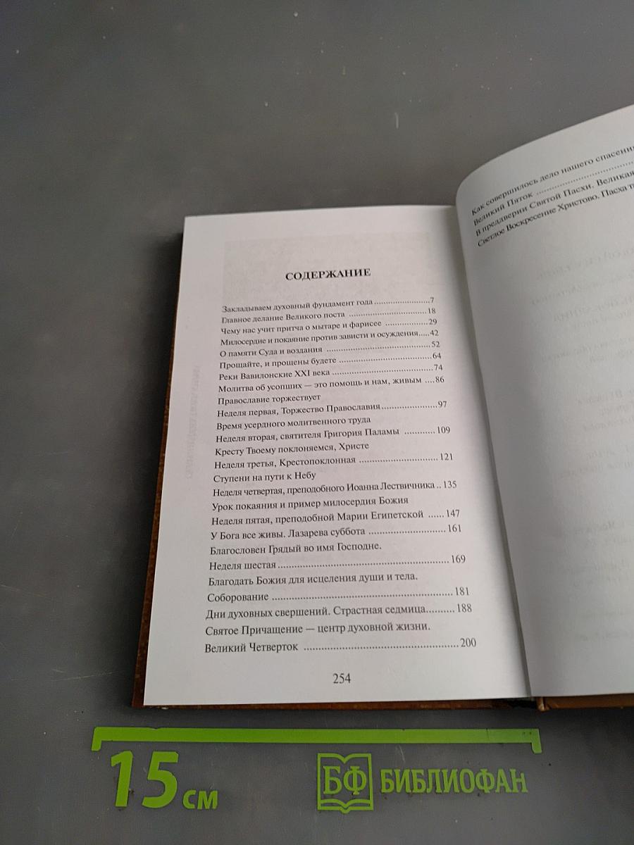 Семь недель покаяния. Беседы о Великом посте