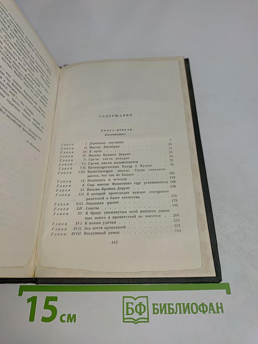 Собрание сочинений. Том двадцать первый. Крошка Доррит. Книга вторая
