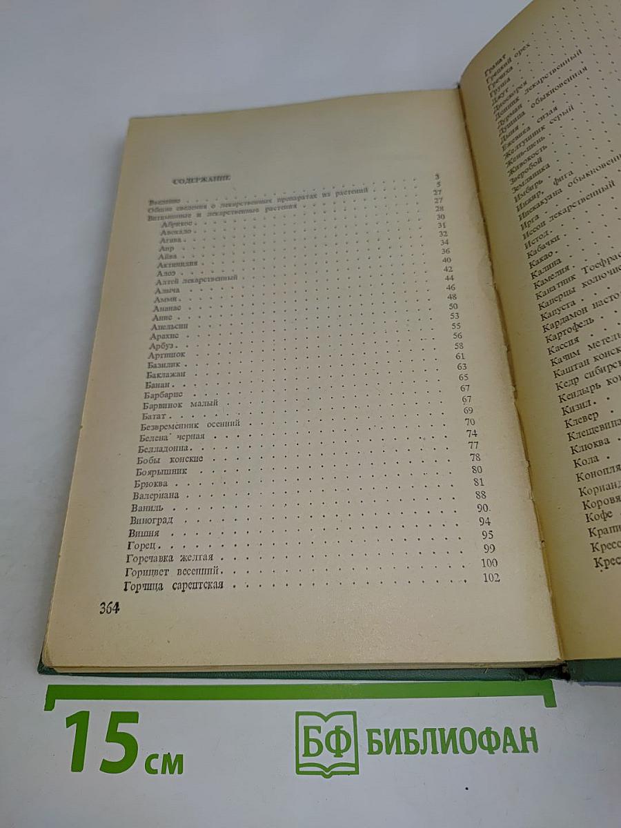 Витаминные и лекарственные растения