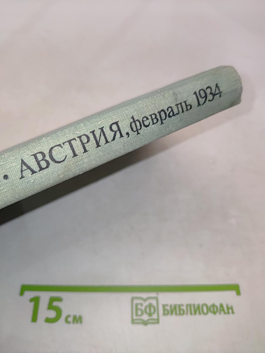 Австрия, февраль 1934