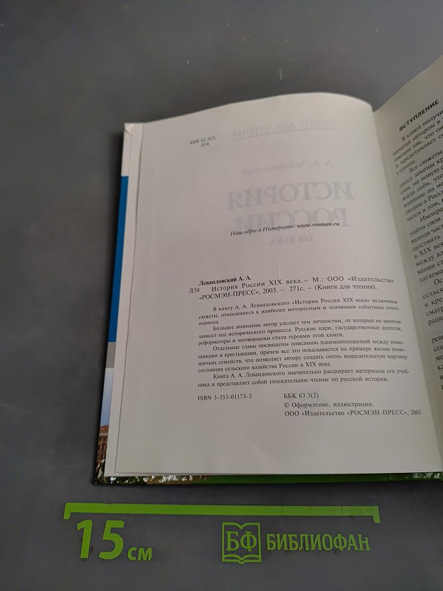 История России. XIX век