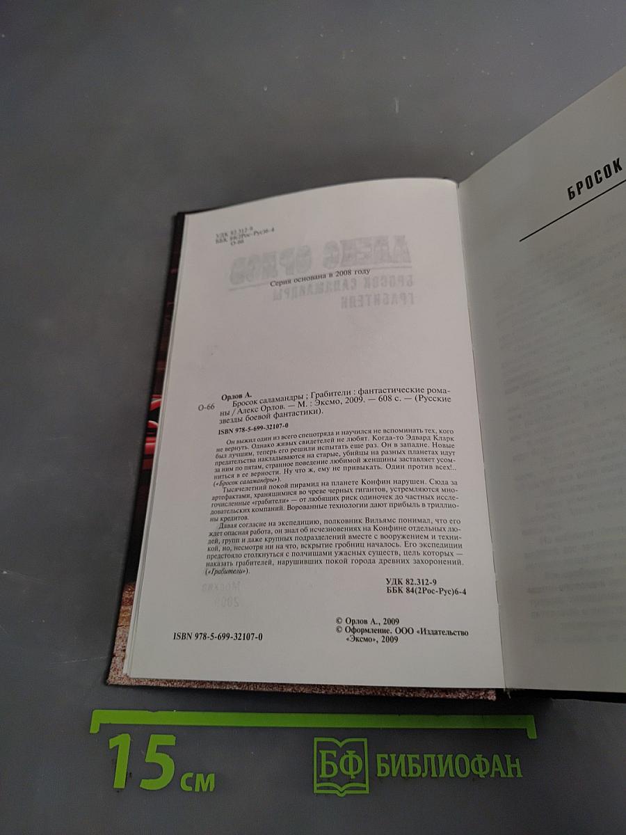 Бросок саламандры. Грабители