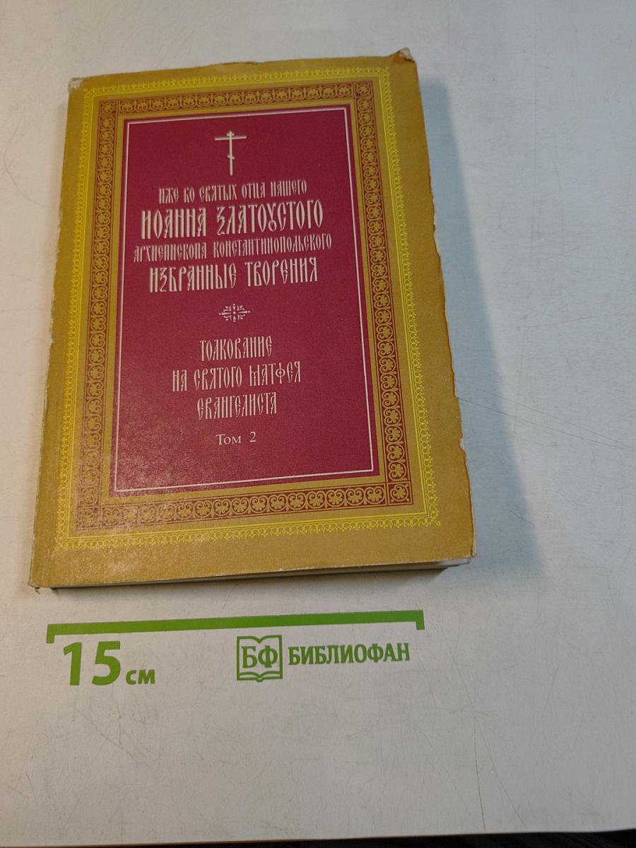 Толкование на Святое Евангелие. Том 2