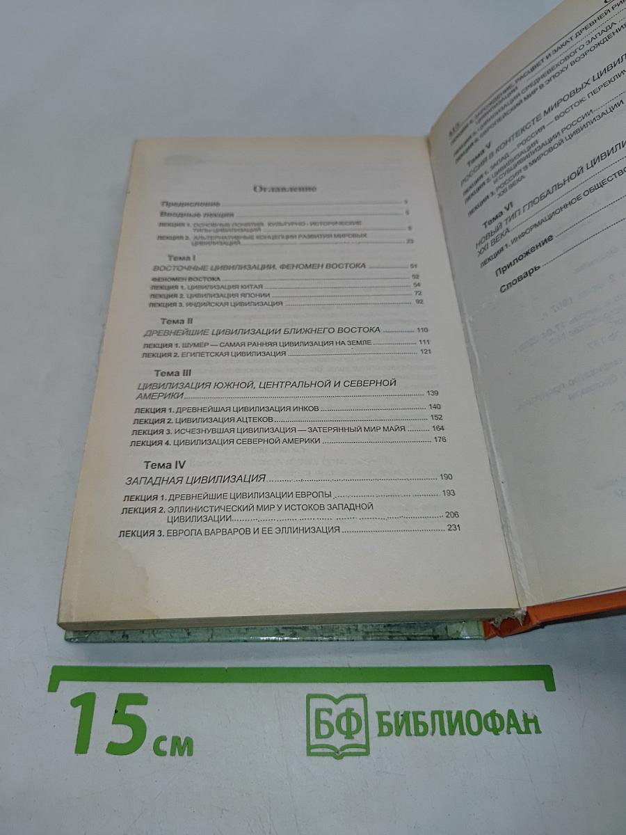 История цивилизаций. Курс лекций
