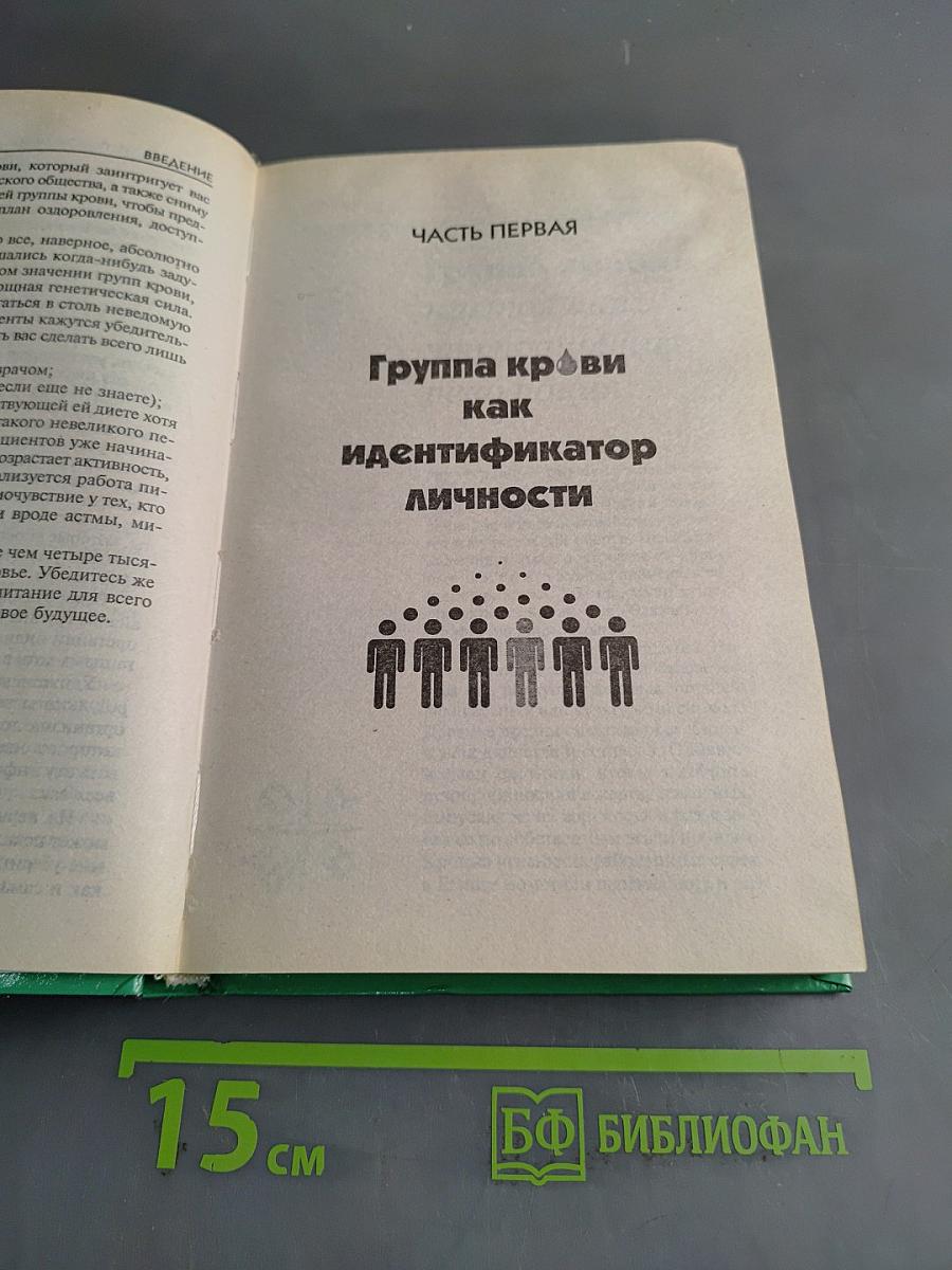 4 группы крови – 4 пути к здоровью
