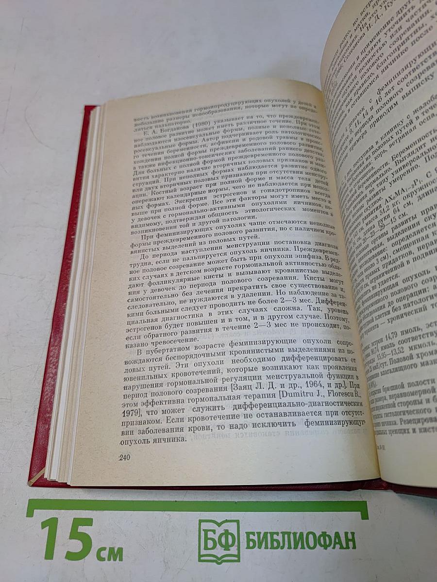 Доброкачественные опухоли яичников