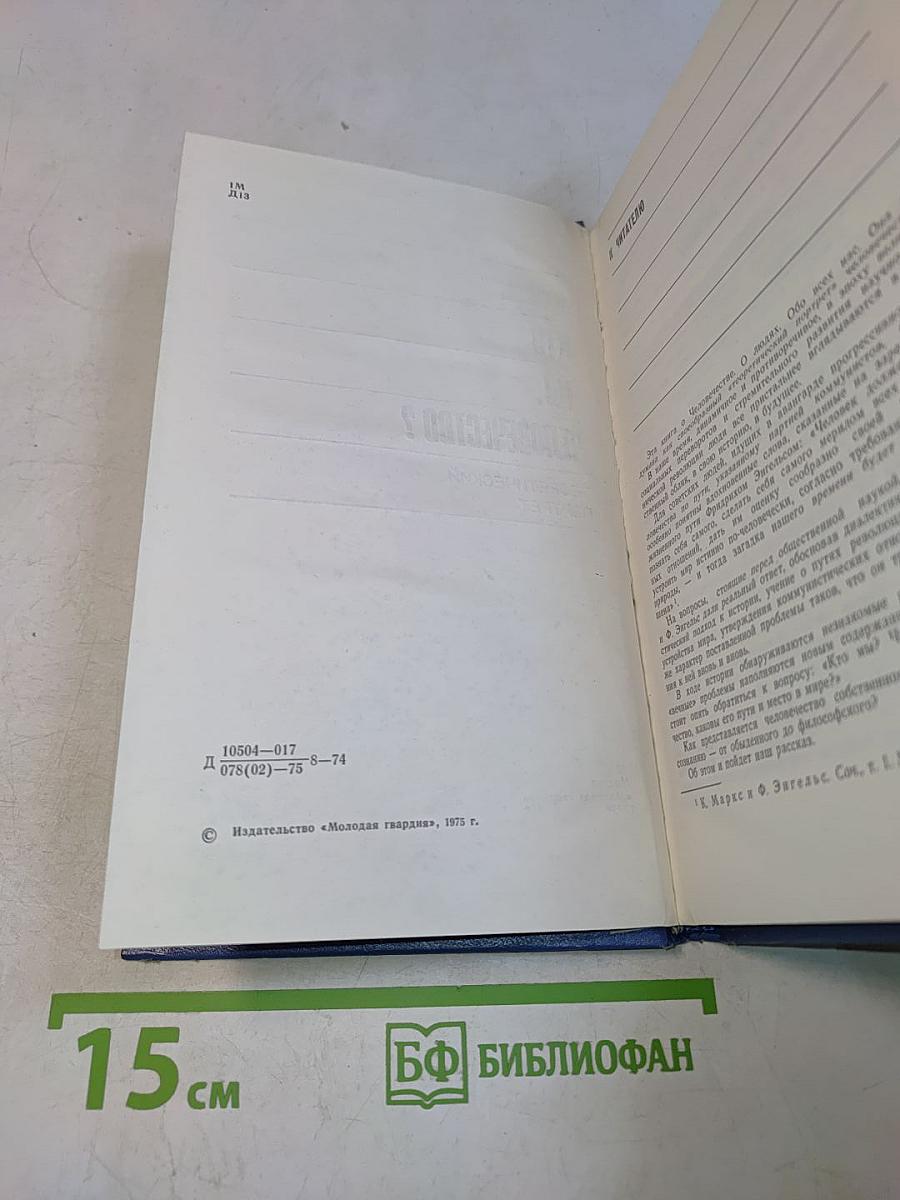 Кто ты, человечество? Теоретический портрет