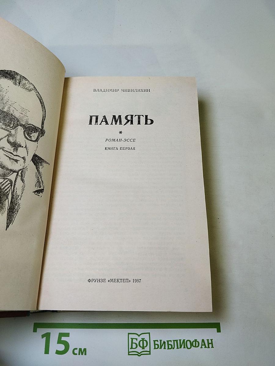 Память. Роман-эссе. Книга первая