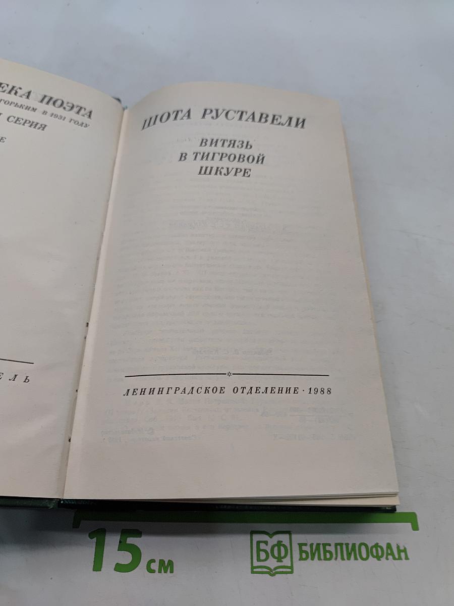 Витязь в тигровой шкуре