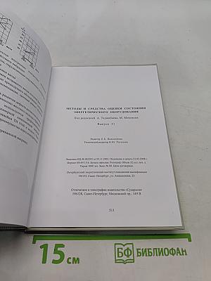 Методы и средства оценки состояния энергетического оборудования. Выпуск 31