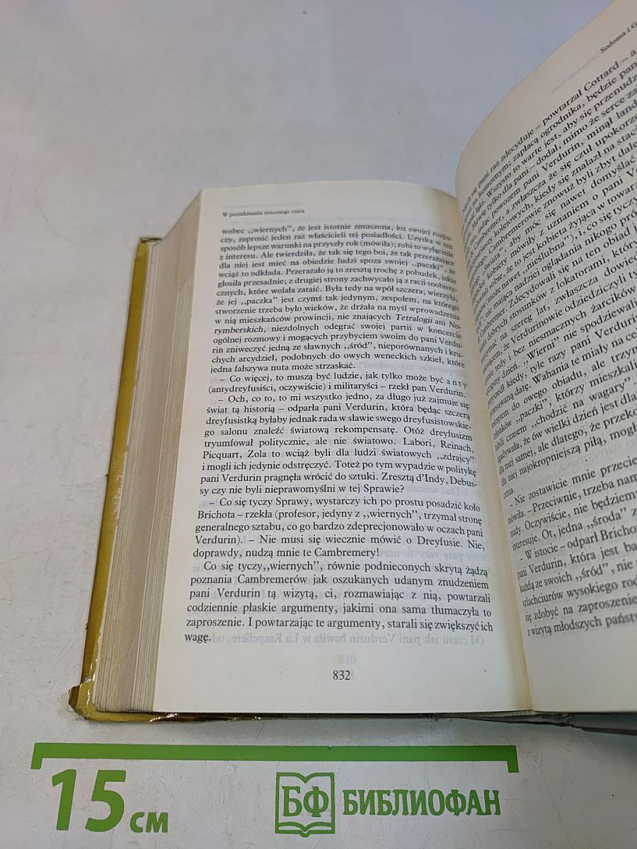 W poszukiwaniu straconego czasu. Strona Guermantes. Sodoma i Gomora. II