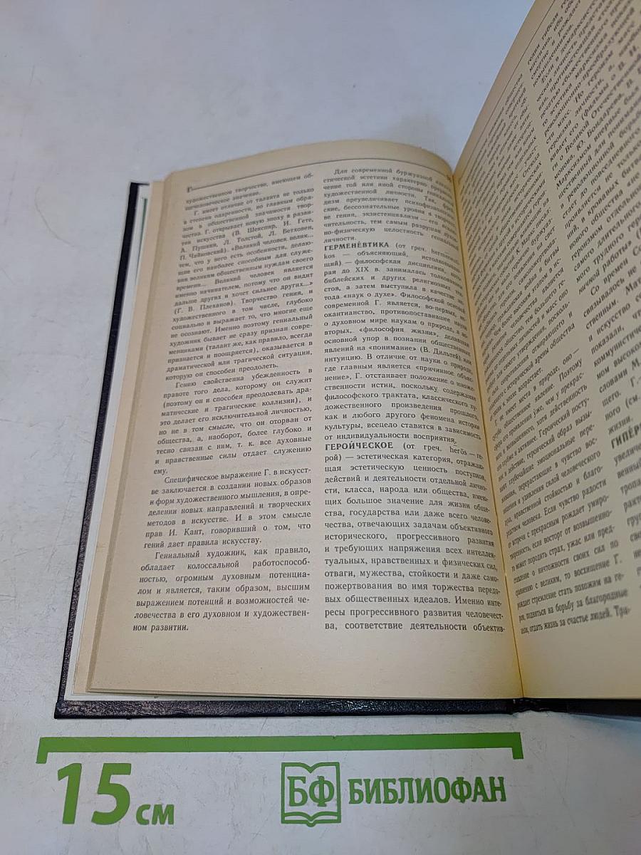 Краткий словарь по эстетике. Книга для учителя