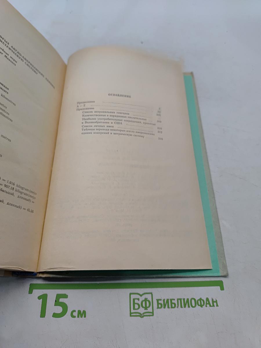Англо-русский словарь